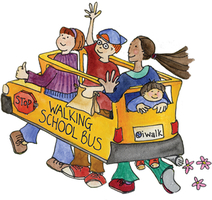 Walking School Bus Begins Monday, September 11th!