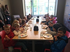 PreK Visits Downtown Gardiner