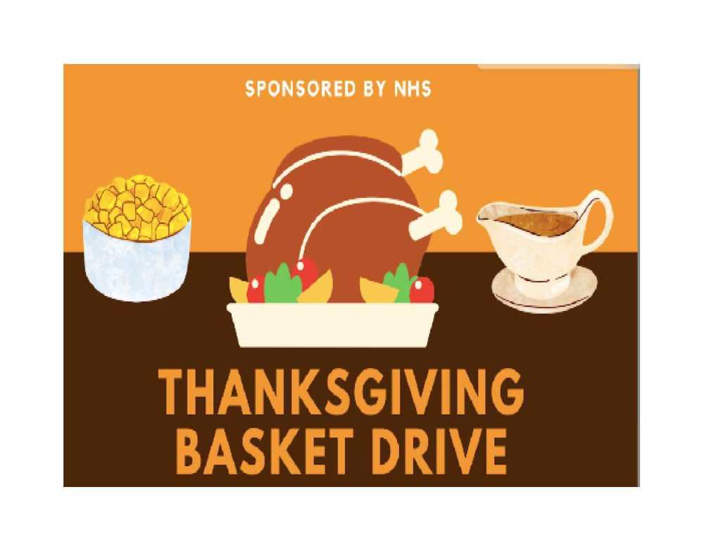 NHS - Thanksgiving Basket Drive