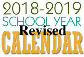 MSAD11 2018 2019 Revised School Calendar