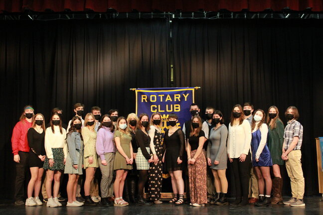 Group photo of the GAHS Interact Club