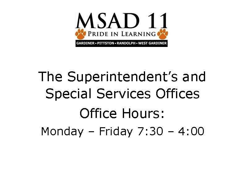 Superintendent's & Special Services Offices