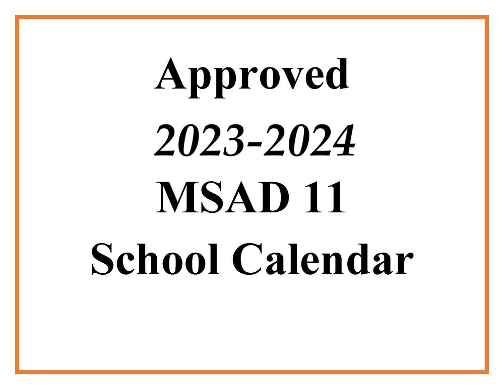 School Calendar 2023-2024