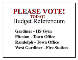 Budget Referendum - Vote Today