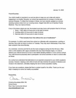 News from our Nurse