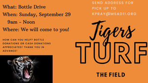 Tigers Turf The Field - Fund Raiser