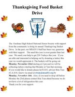 Thanksgiving Food Basket Drive