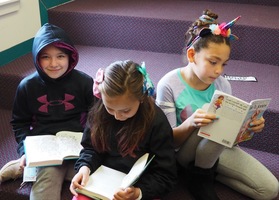 Stop, Drop and Read/Crazy Hair Day