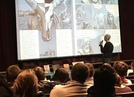 Gareth Hinds Opens a Graphic Door into the Classics at Gardiner Area High School