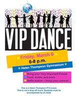 VIP DANCE, March 6th