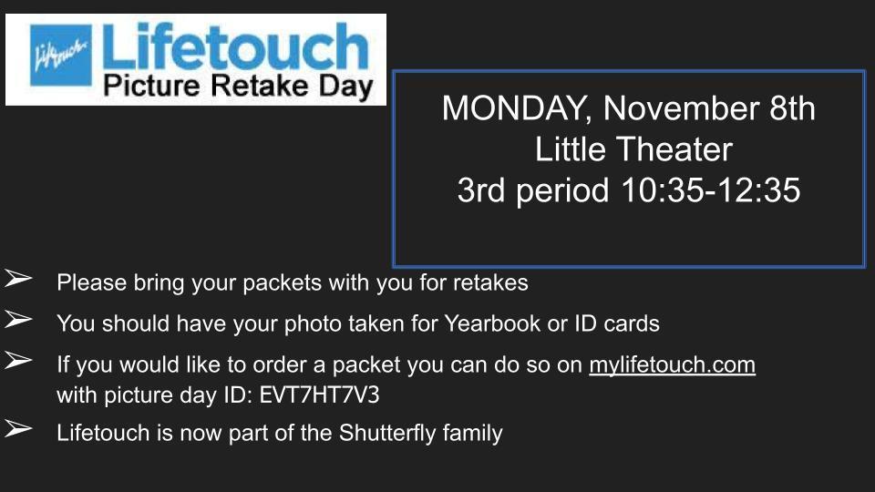 Lifetouch retake
