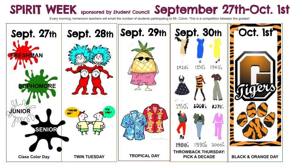 spirit week