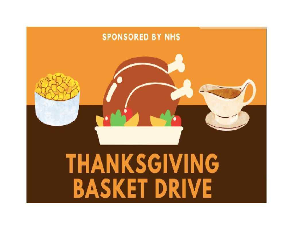 NHS Thanksgiving Basket Drive