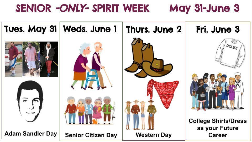 senior spirit week