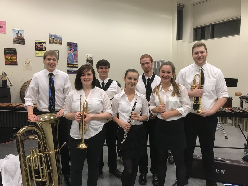 All New England Band Festival Students